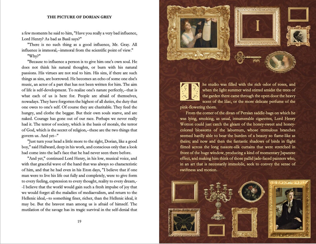 The Picture of Dorian Grey Typeset