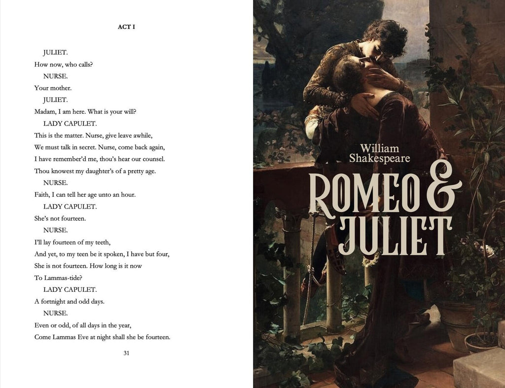 Romeo and Juliet Typeset