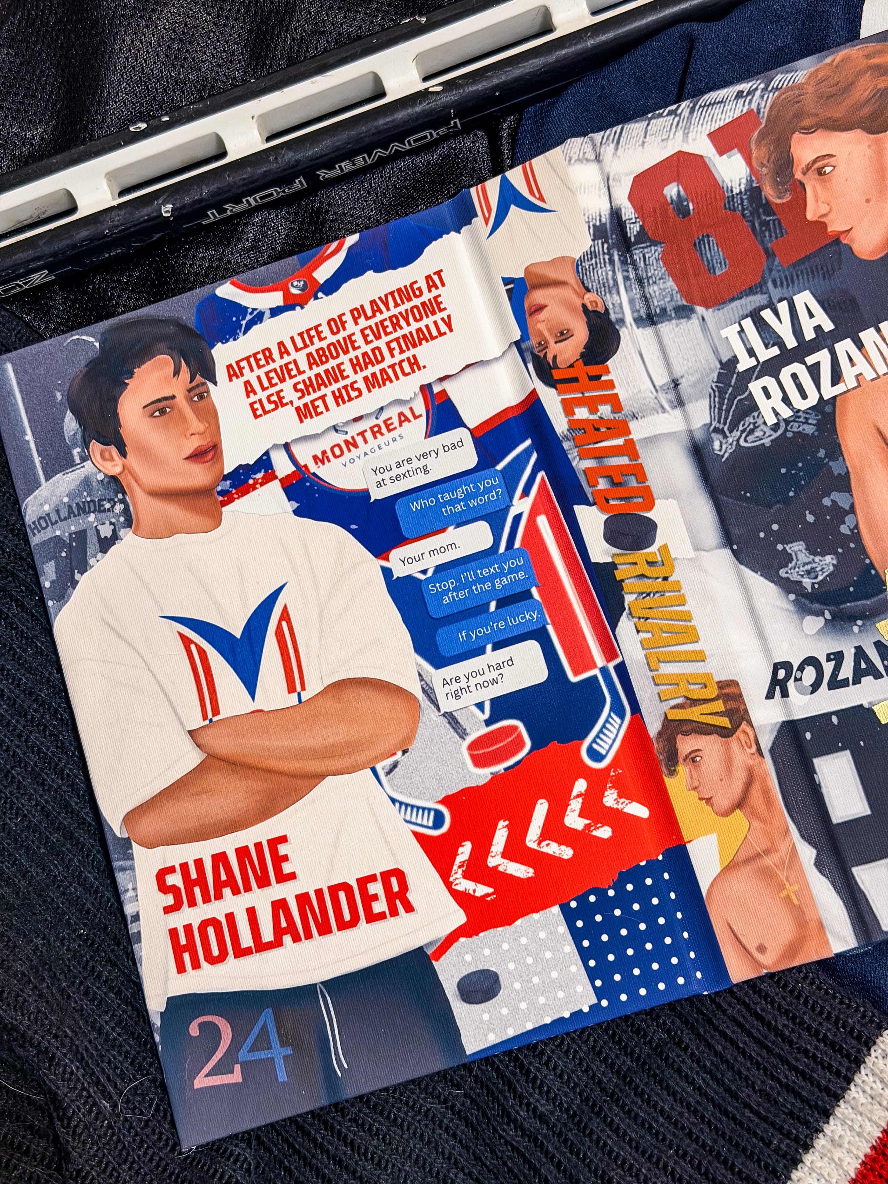 Heated Rivalry Rebind - Hockey Poster Cover