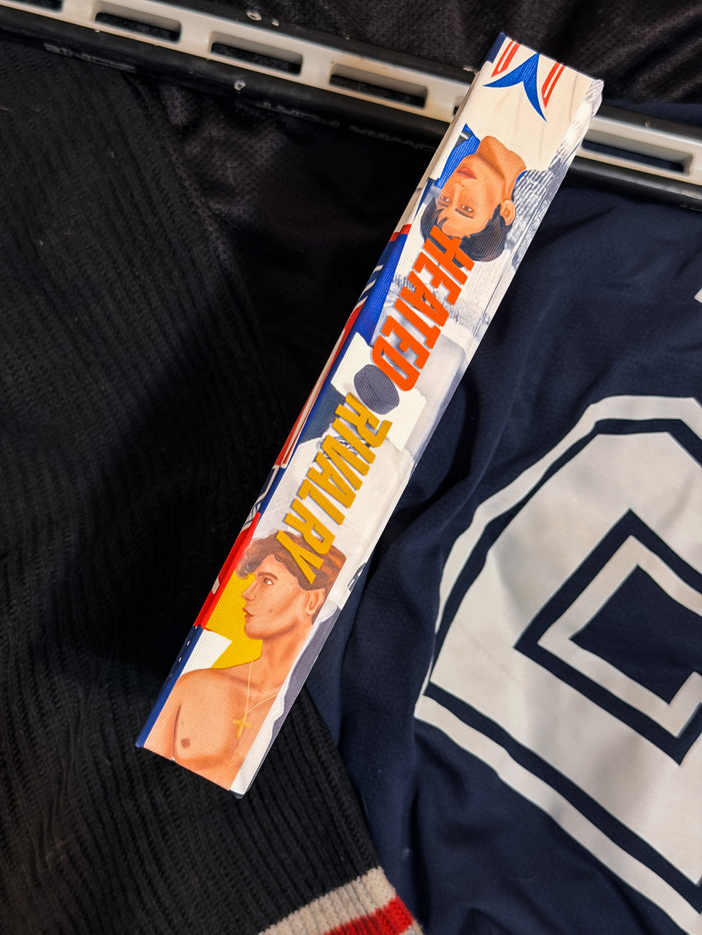 Heated Rivalry Rebind - Hockey Poster Cover