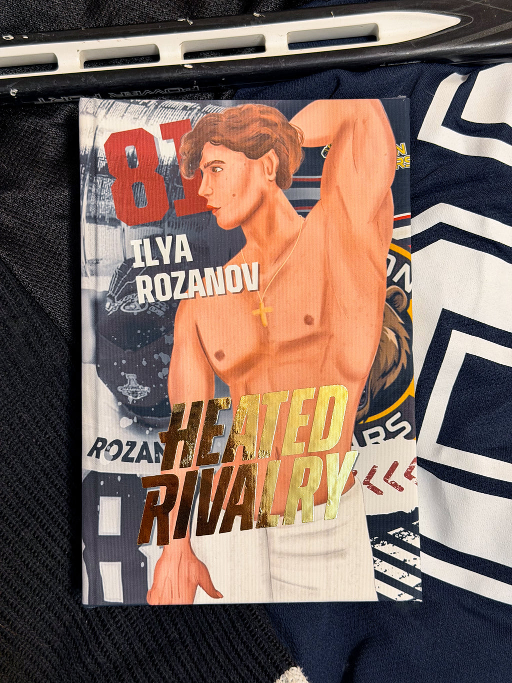 Heated Rivalry Rebind - Hockey Poster Cover