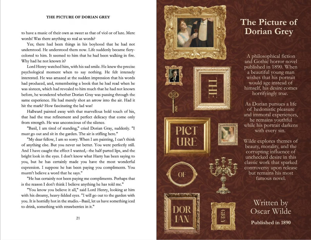 The Picture of Dorian Grey Typeset