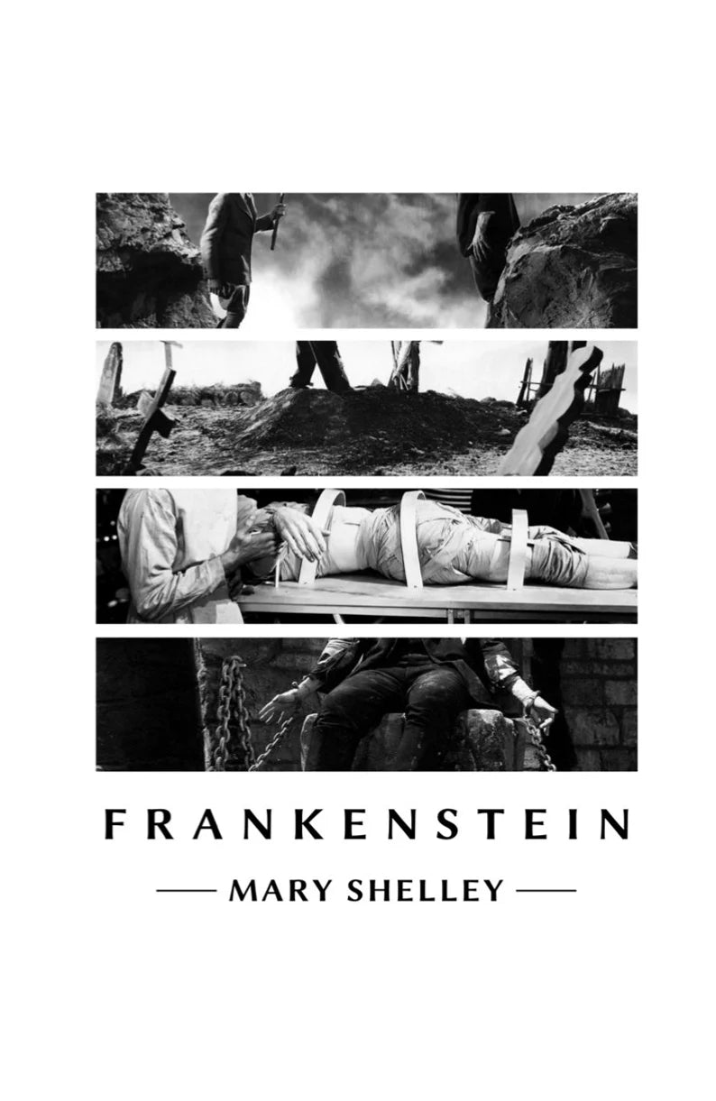 Frankenstein by Mary Shelley Typeset