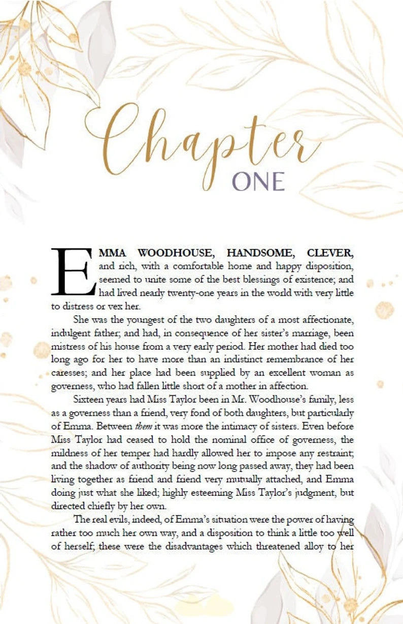 Emma by Jane Austen - Typeset + PDF
