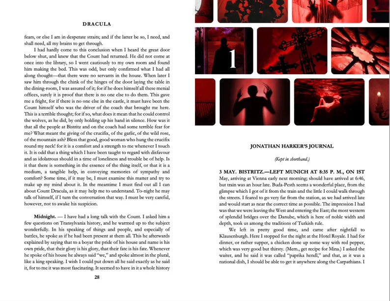 Dracula by Bram Stoker Typeset + PDF