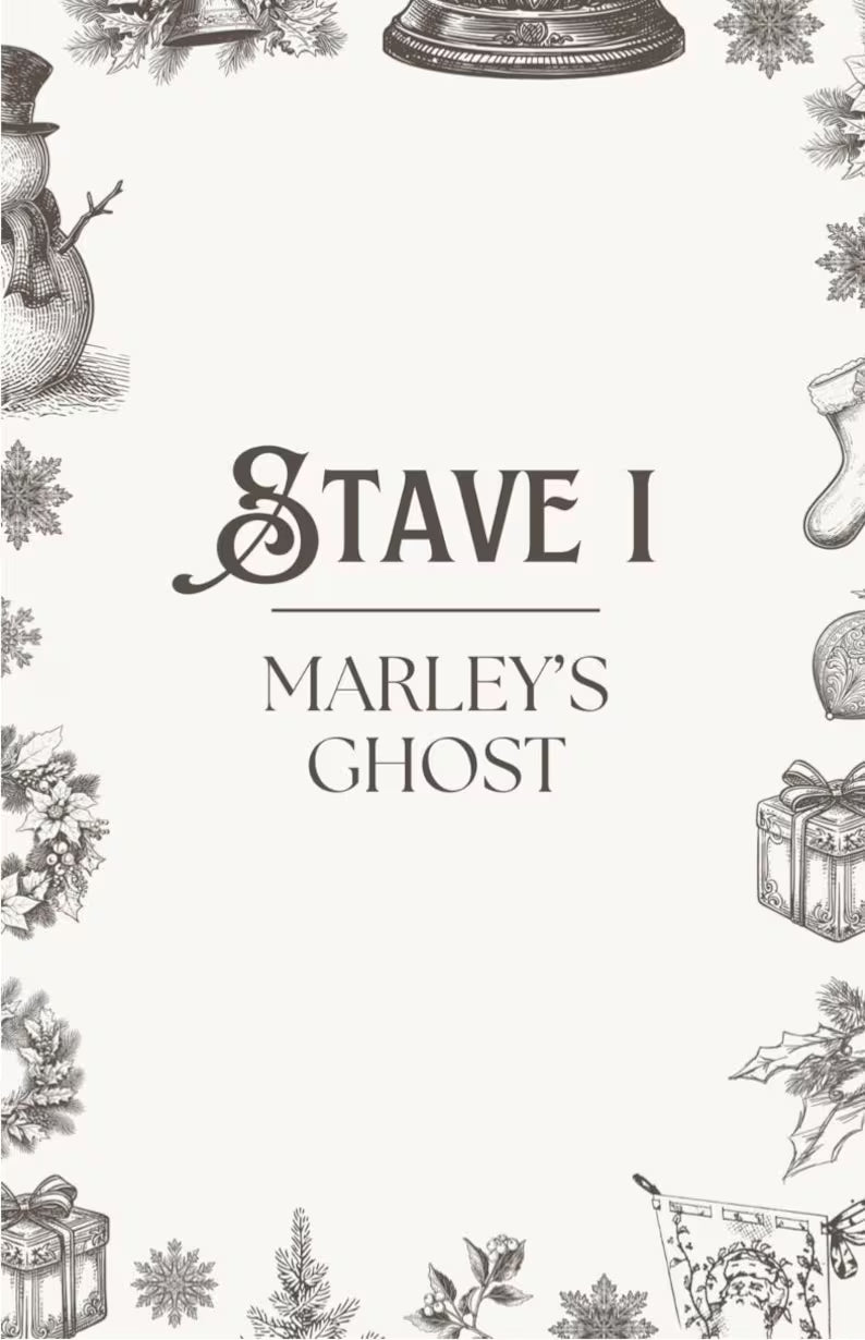 A Christmas Carol by Charles Dickens Typeset + PDF