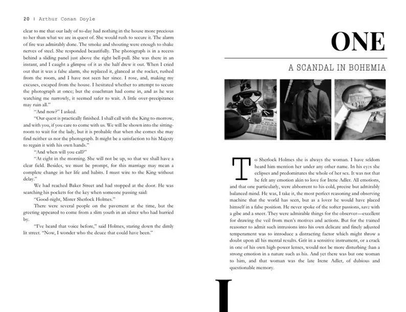 The Adventures of Sherlock Holmes Typeset + PDF