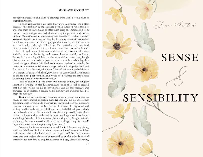 Sense and Sensibility by Jane Austen Typeset + PDF