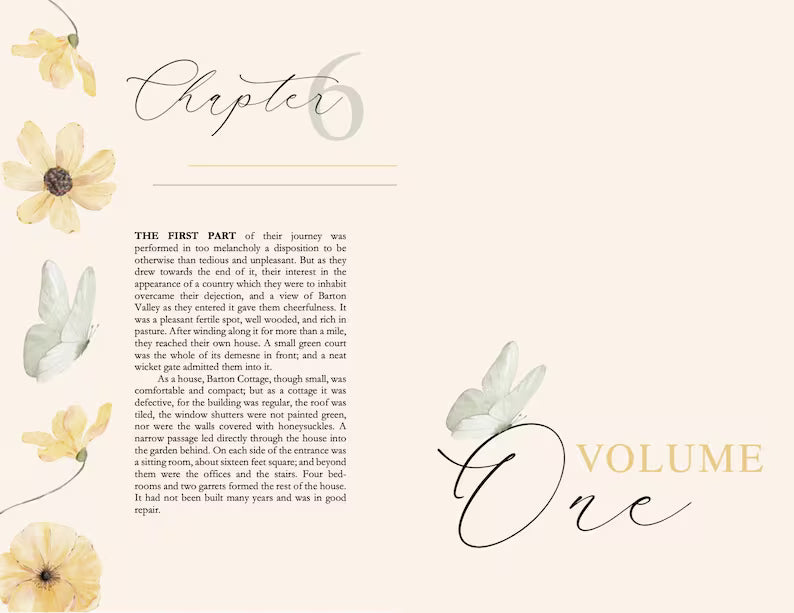 Sense and Sensibility by Jane Austen Typeset + PDF