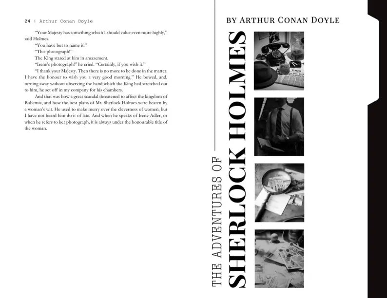 The Adventures of Sherlock Holmes Typeset + PDF