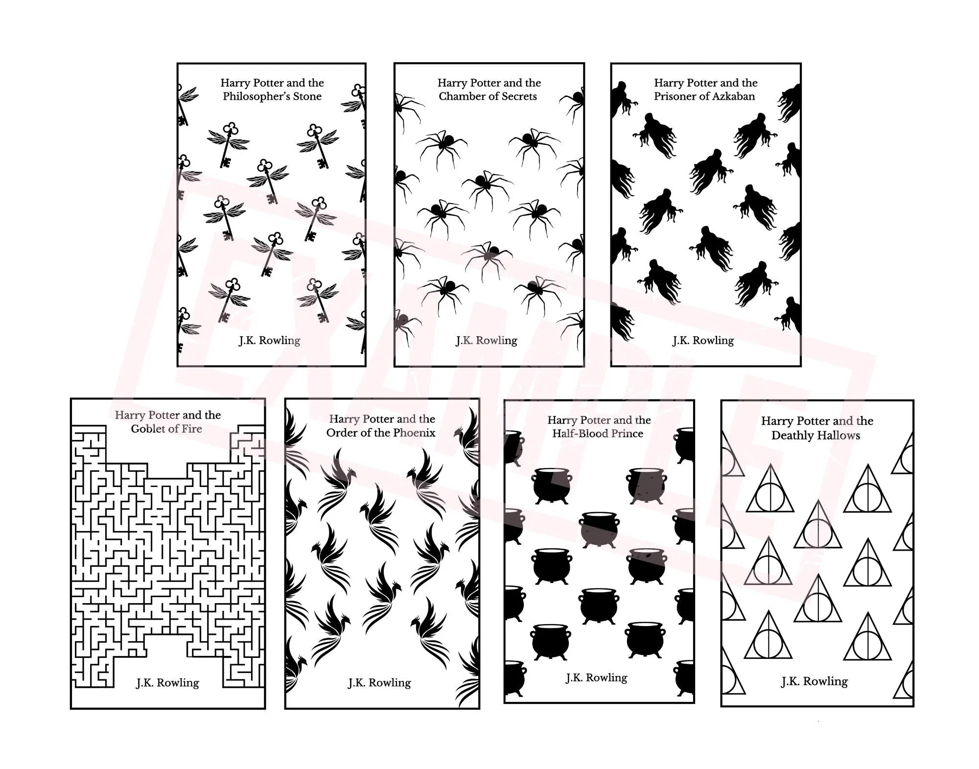 Book Cover Design - Harry Potter Penguin Cloth Classic