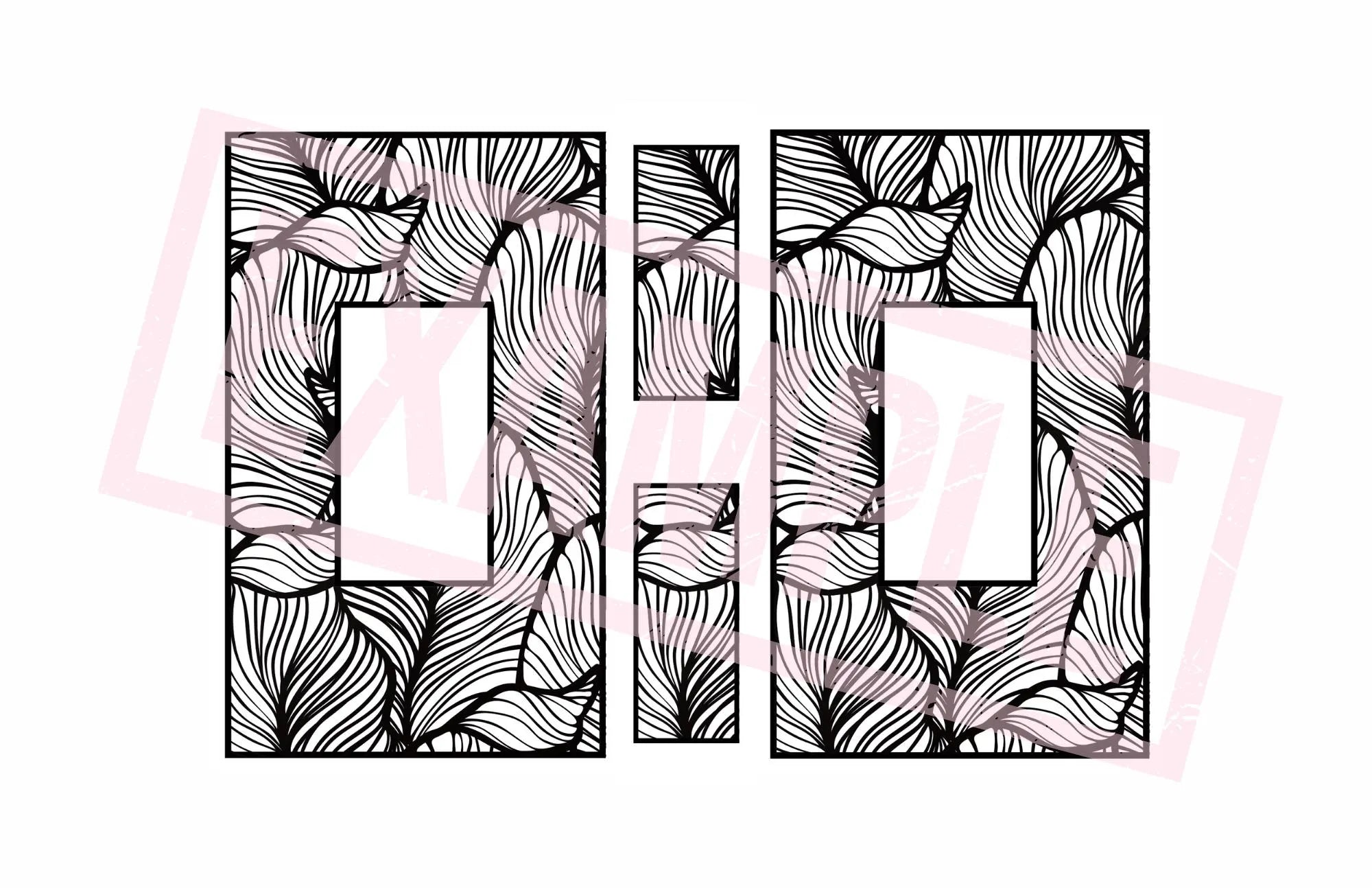 Customizable Book Cover Design - Leaves