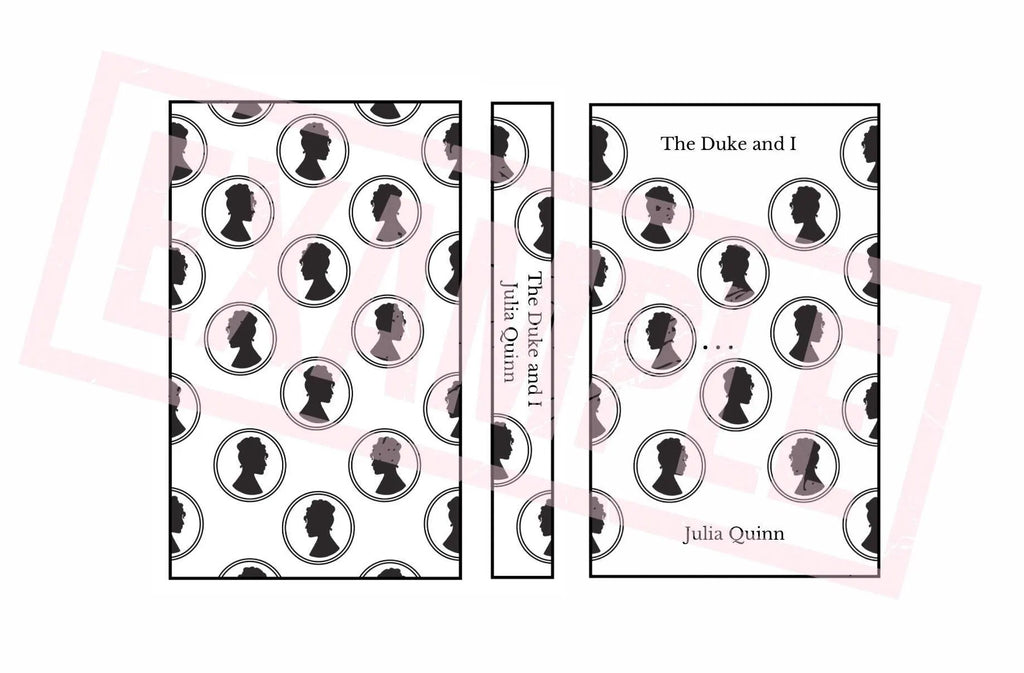 Customizable Book Cover - Regency Design