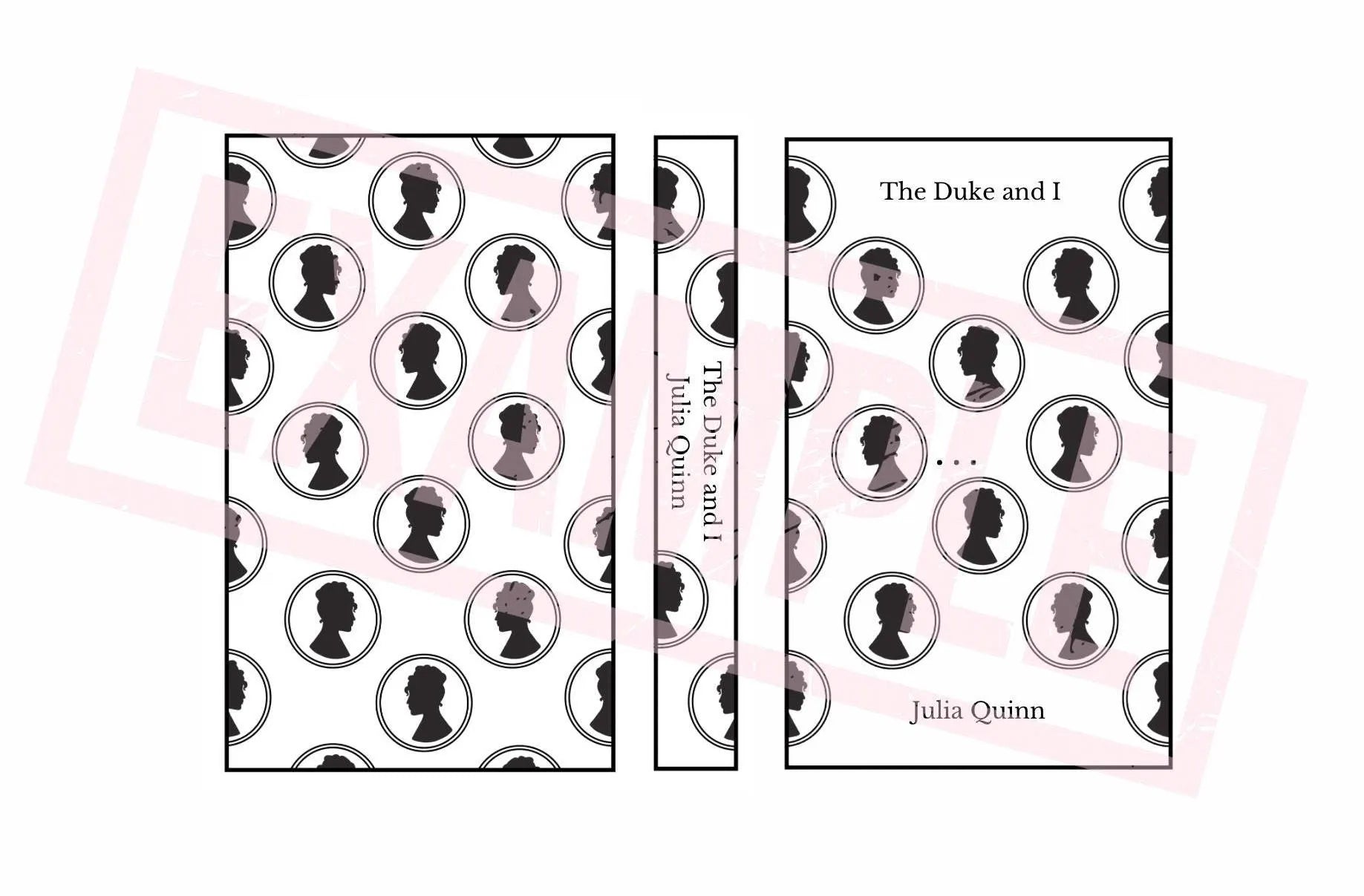 Customizable Book Cover - Regency Design